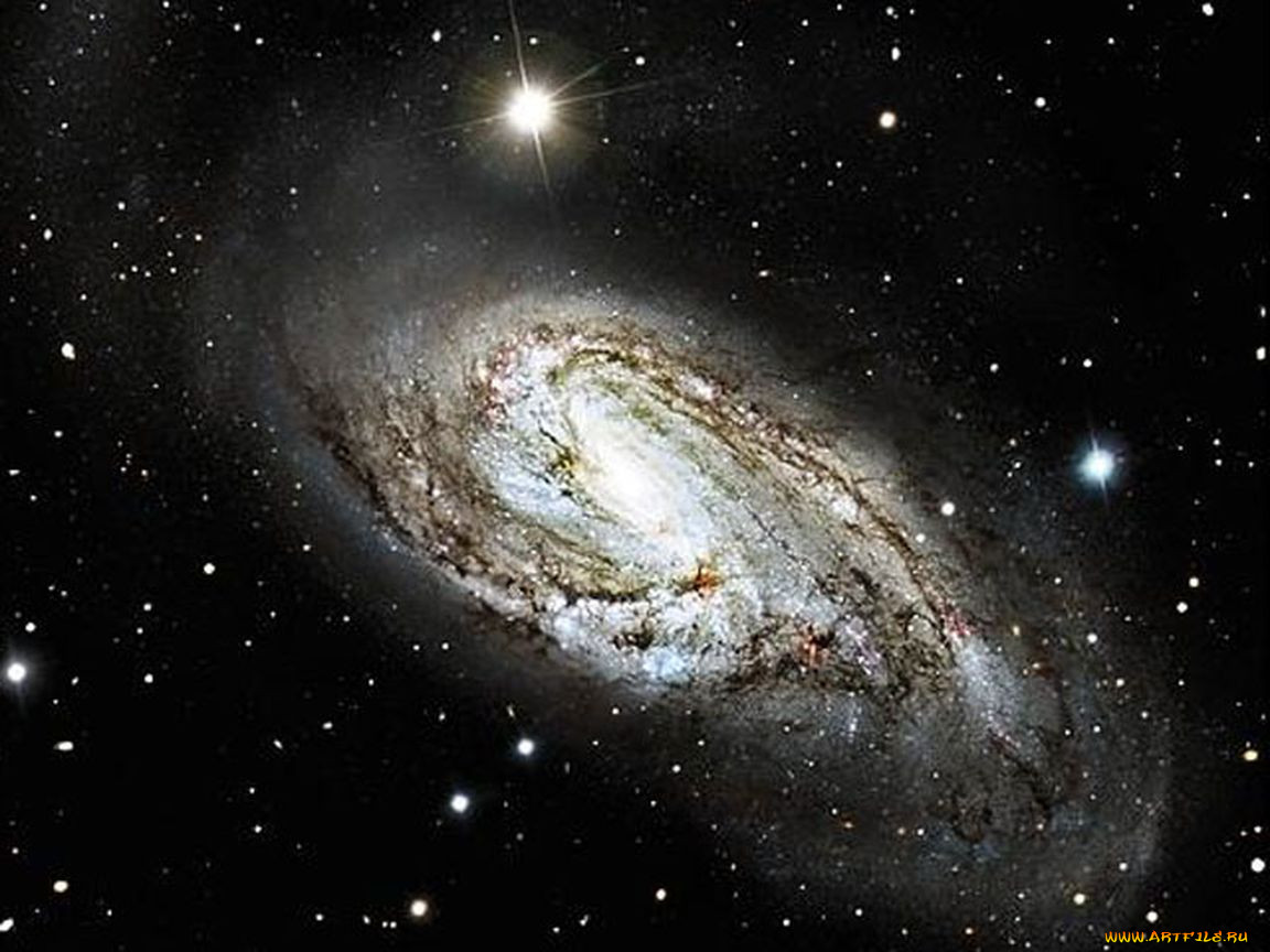 О прелестях другой вселенной. Спиральная Галактика м66. M 66 (Галактика). Космос Галактика м66. Изучение Вселенной.
